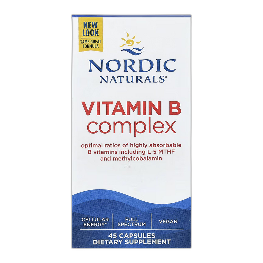 Вітамін B-комплекс - 45 капсул - Nordic Naturals