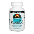 Вітамін D3 2000 МО - 200 капсул - Source Naturals