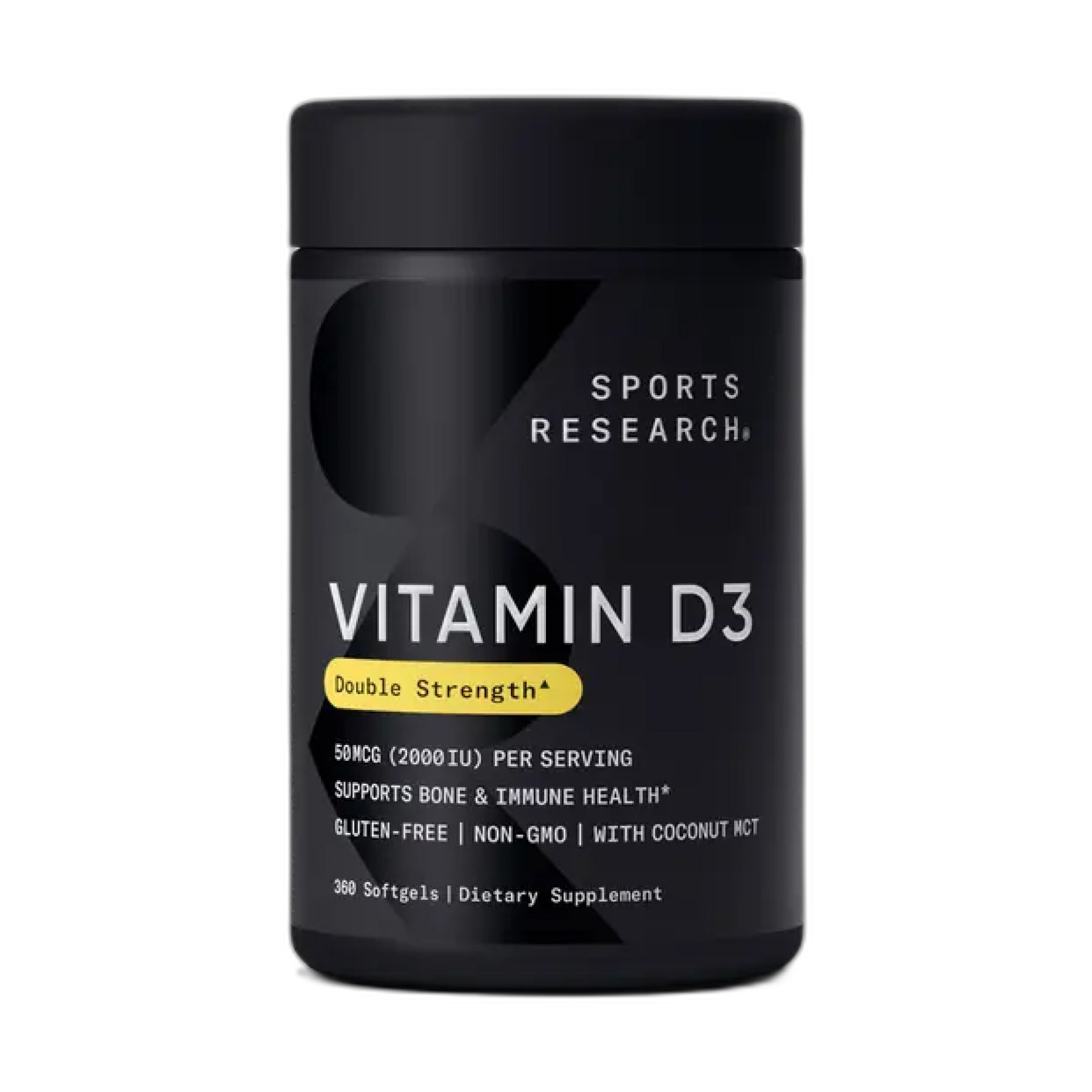 Вітамін D3 2000 МО - 360 капсул - Sport Research