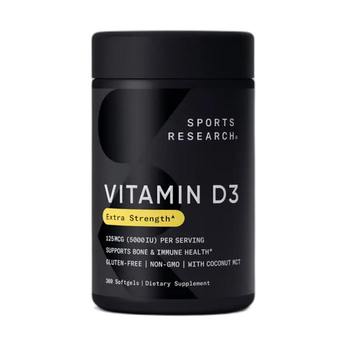 Вітамін D3 5000 МО - 360 капсул - Sport Research