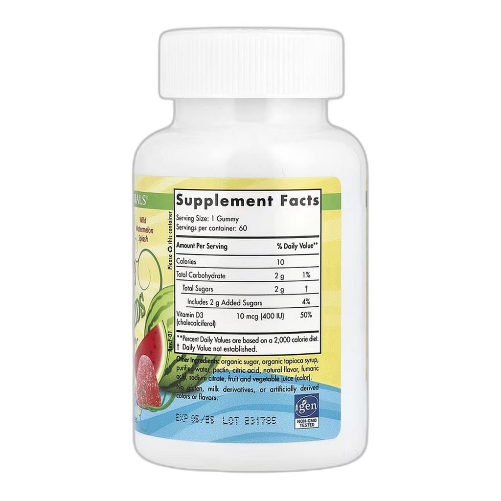 Вітамін D3 Gummies Kids - 60 цукерок - Nordic Naturals