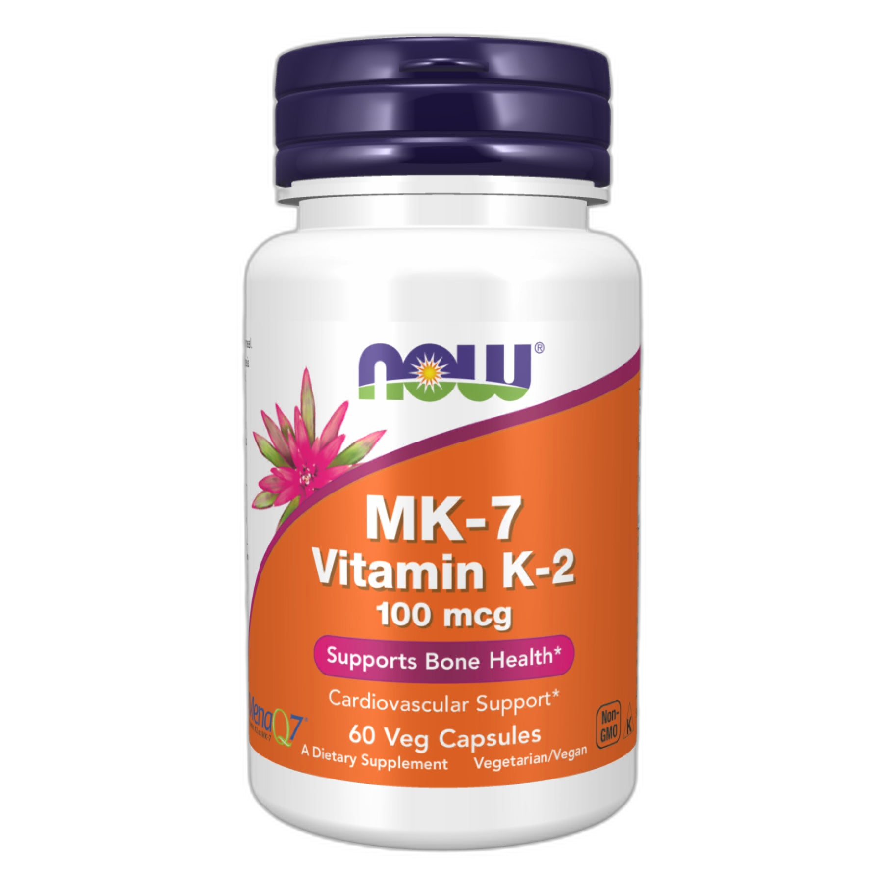 Вітамін K2 (MK7) 100 мкг - 60 капсул - Now Foods