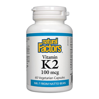 Вітамін K2 100 мкг - Natural Factors