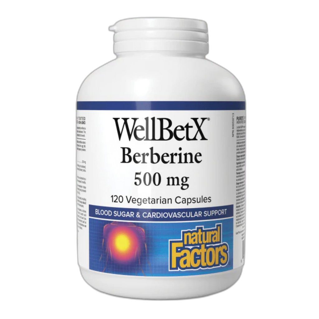WellBetX Берберин 500 мг - 120 капсул - Natural Factors