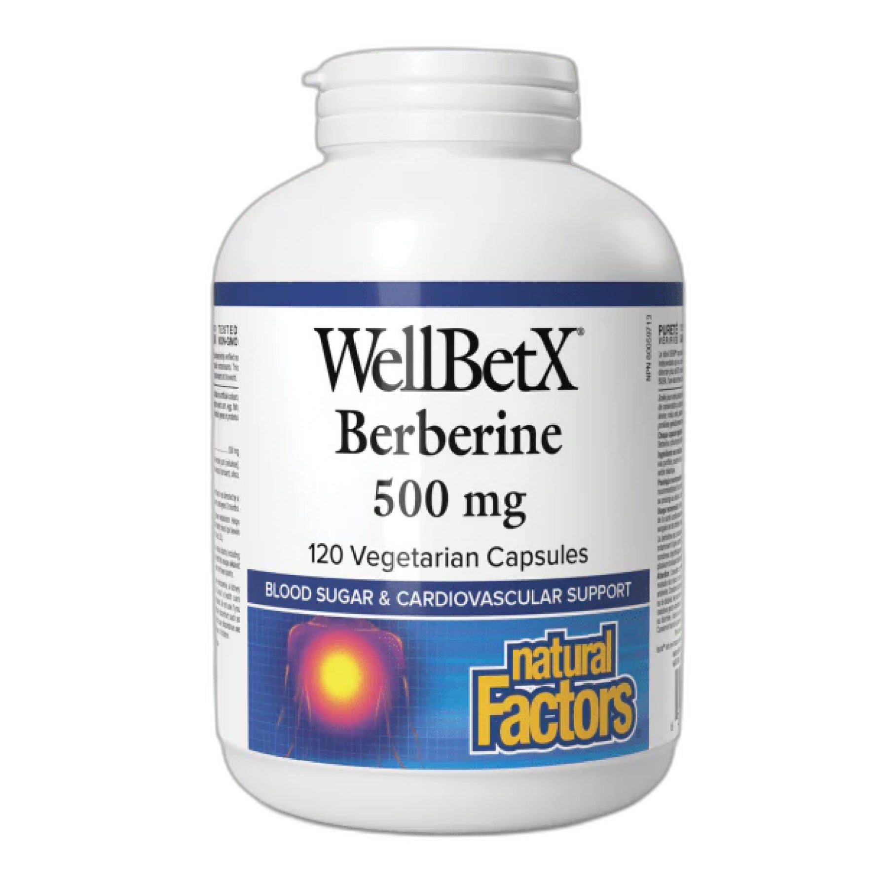 WellBetX Берберин 500 мг - 120 капсул - Natural Factors