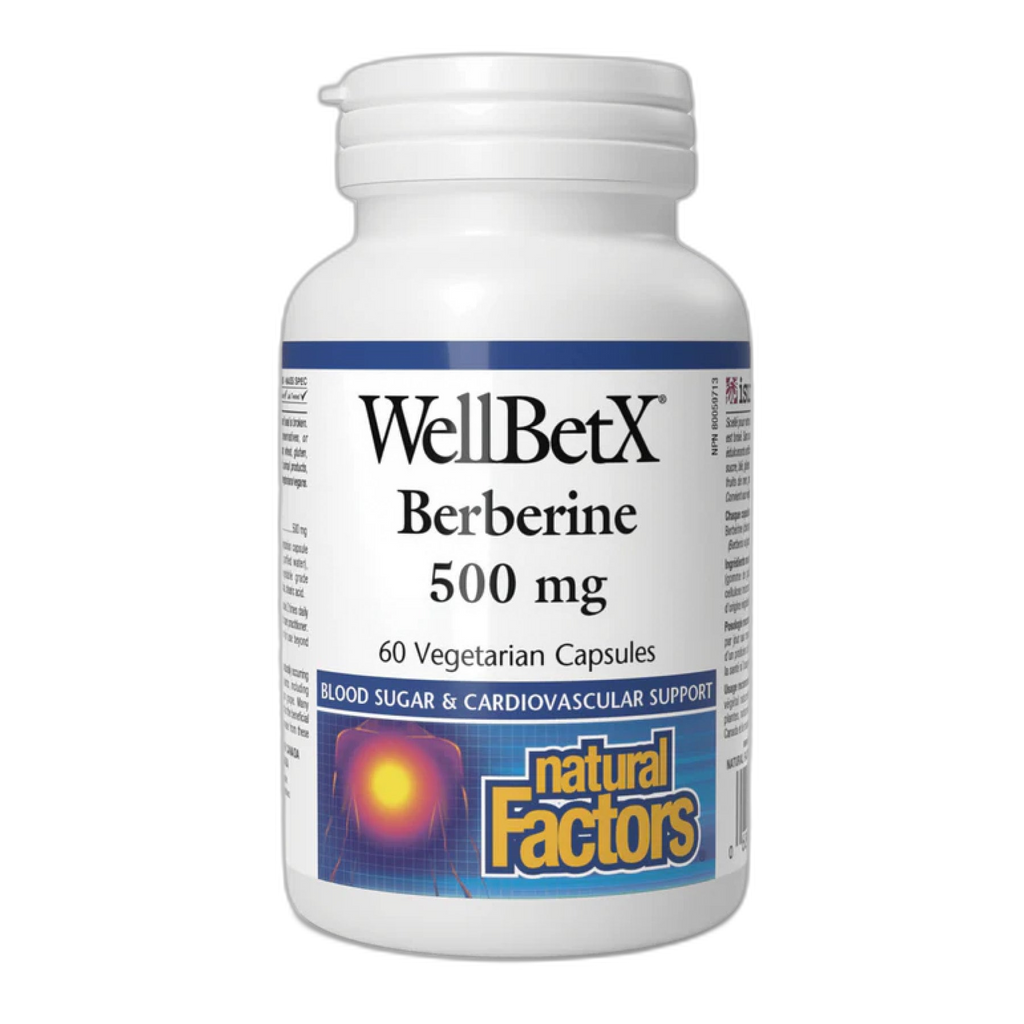 WellBetX Берберин 500 мг - 60 капсул - Natural Factors