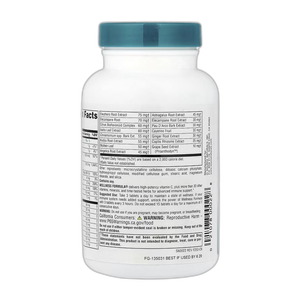Wellness Формула® - 90 таблеток - Source Naturals