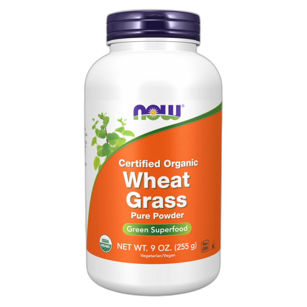 Вхеат Грасс порошок органічний - 9 oz - Now Foods