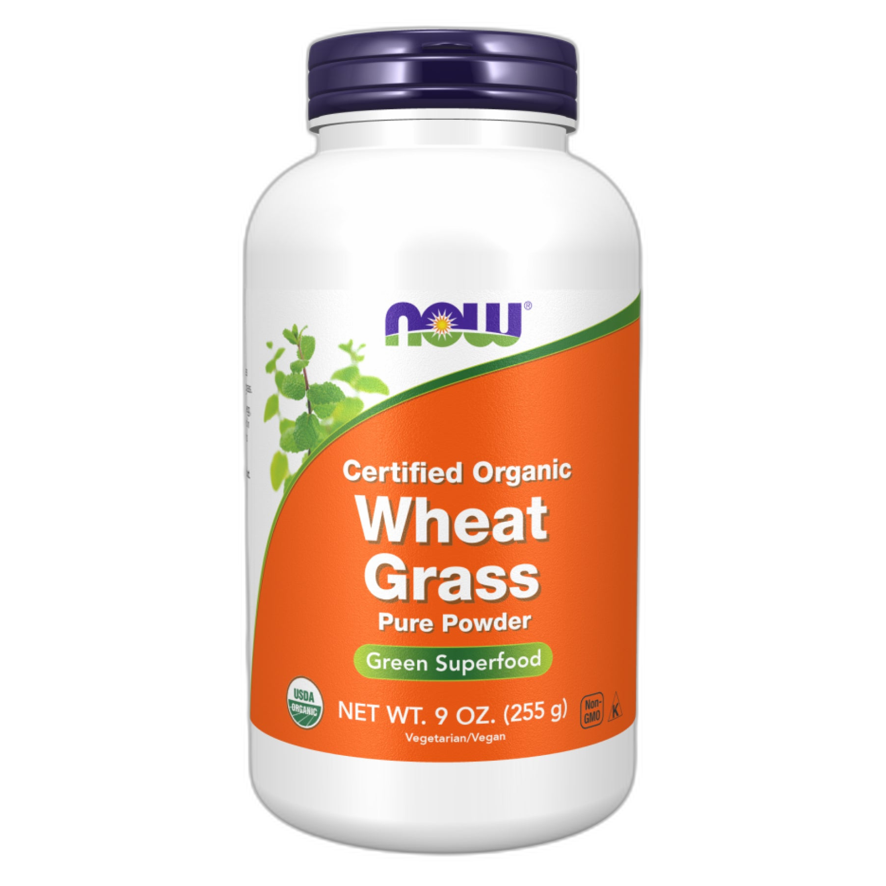 Вхеат Грасс порошок органічний - 9 oz - Now Foods