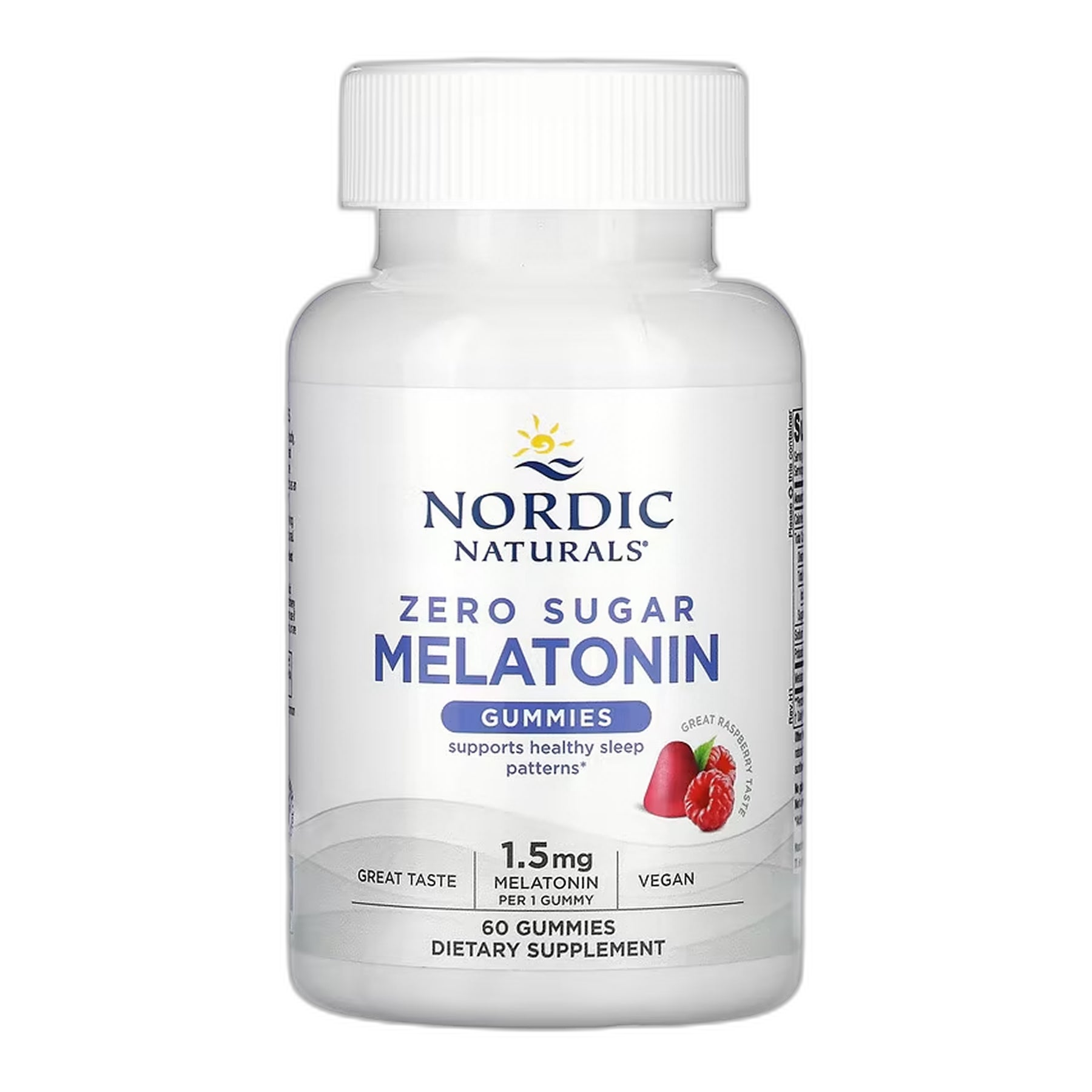 Zero Sugar Мелатонін - 60 цукерок - Nordic Naturals — фото 4
