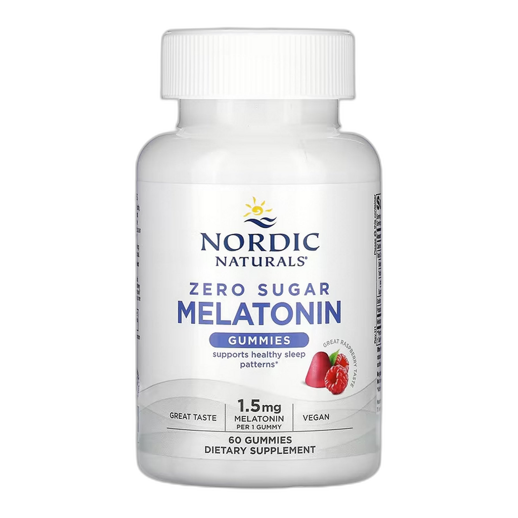 Zero Sugar Мелатонін - 60 цукерок - Nordic Naturals