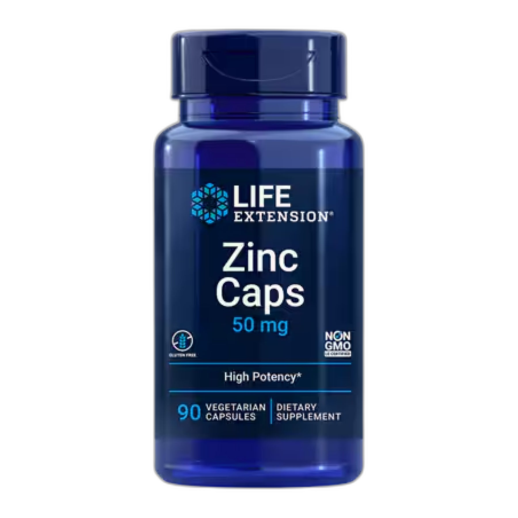 Цинк Caps 50 мг - 90 капсул - Life Extension