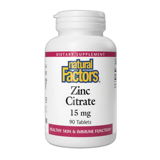 Natural Factors Цинк цитрат 15 мг